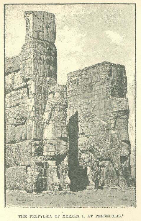 267.jpg the Propylaea of Xerxes I. At Persepolis 
